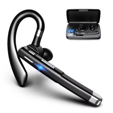 Bluetooth Earphones 5.3 Headphones Stereo Handsfree Noise Canceling Wireless Business Headset With HD Mic For All Smart Phones